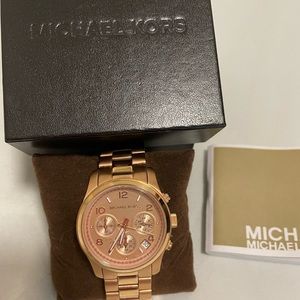 Michael Kors Ritz rose gold watch